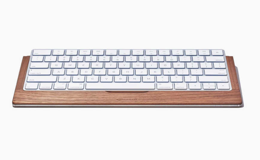 Grovemade Wood Apple Keyboard Tray by William Tang