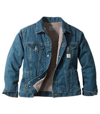 Sherpa Lined Denim Jacket 