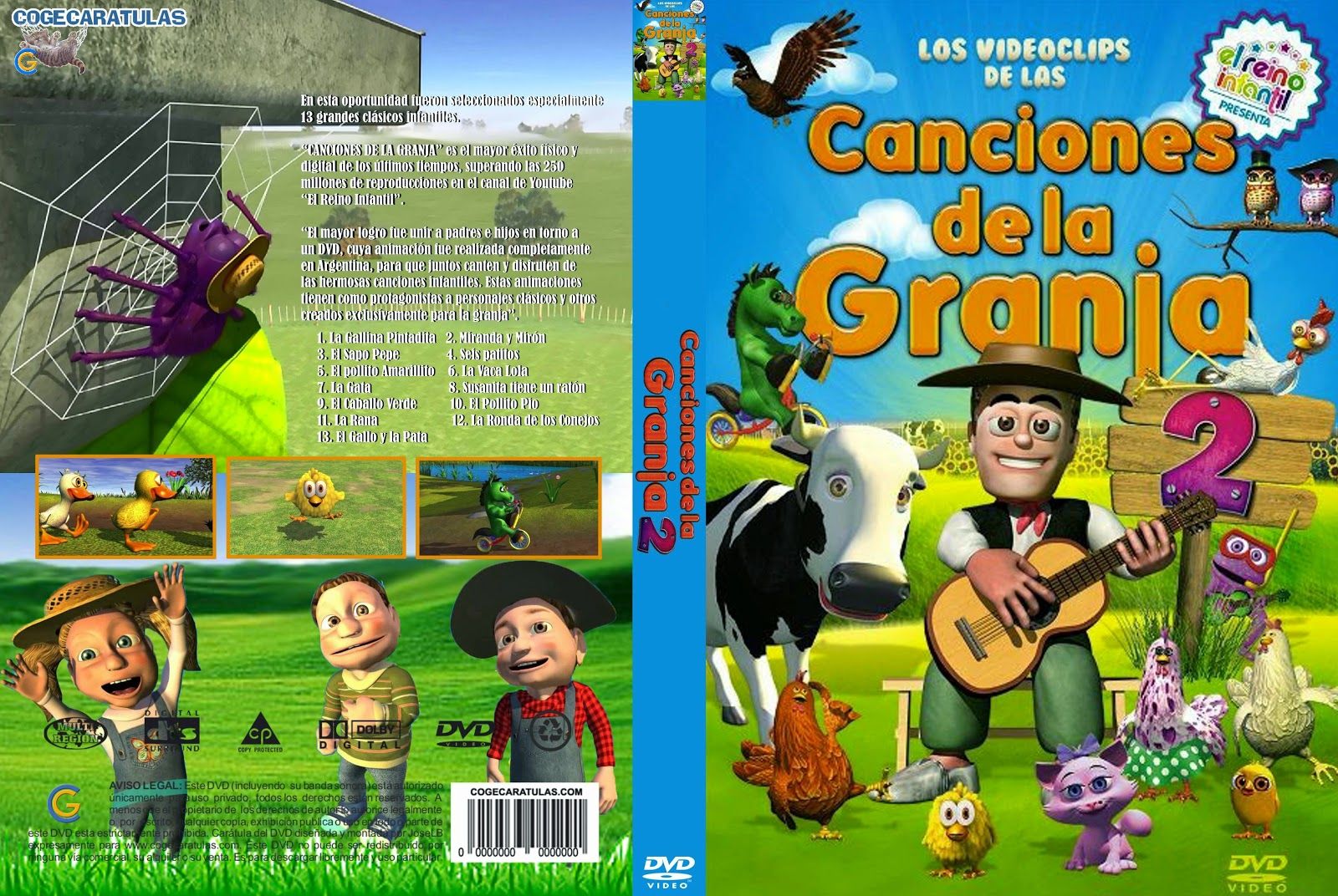 descargar cd completo de canciones de la granja