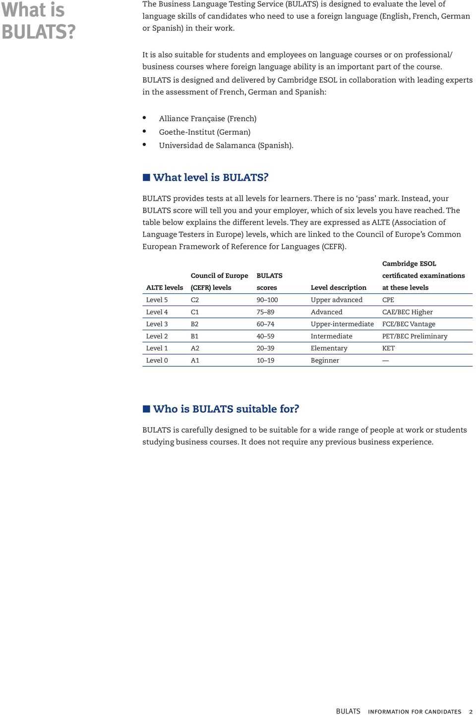 A1 pdf institut goethe test Goethe