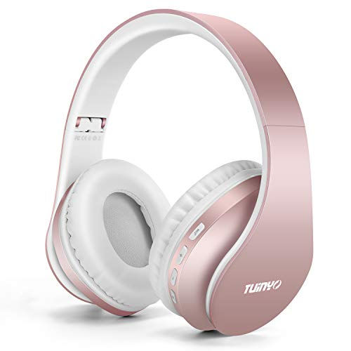 PRTUKYT 6S Wireless Headphones Over Ear 