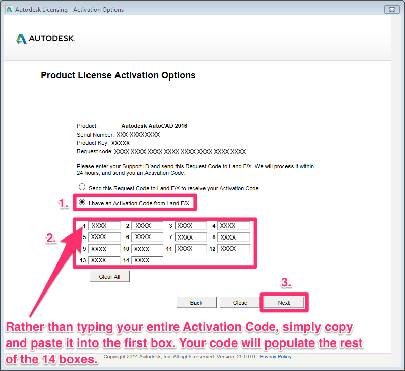 crack autocad 2007 activation code