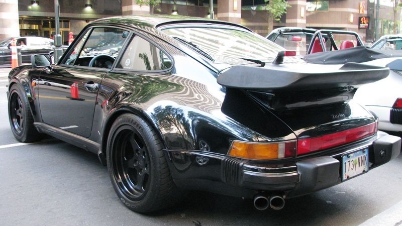 Black Turbo with Whaletail