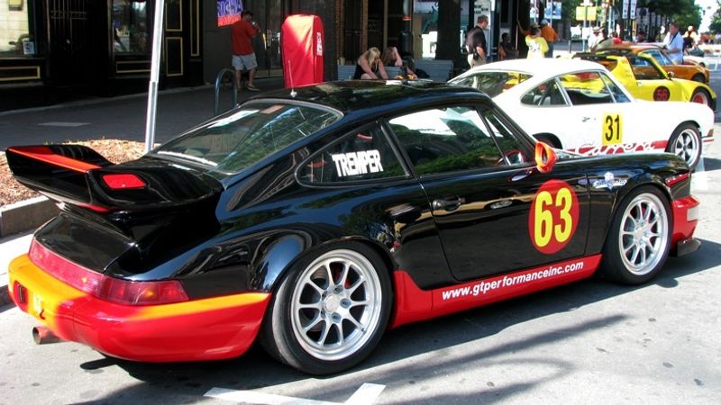 Black Red Racer B