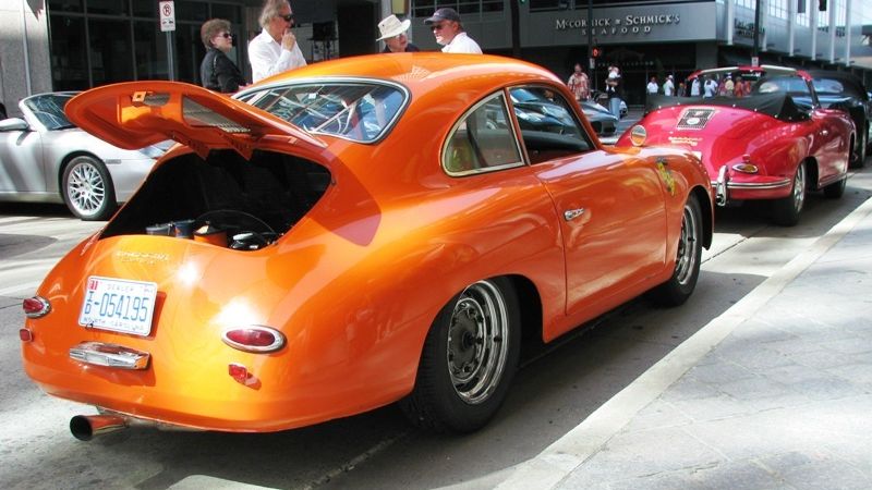 Early 356 Carrera Orange B