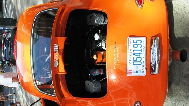 Early 356 Carrera Orange
