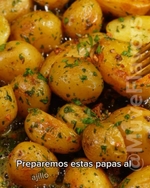 delicious garlic potatoes