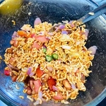 roasted maggie bhel