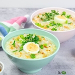 arozcaldo: chicken & ginger porridge