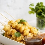 filipino fishballs with manang mae's sauce