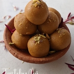 besan ladoos for diwali