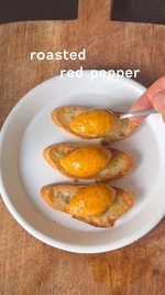 roasted red pepper butter