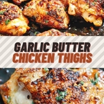 keto garlic butter chicken thighs