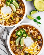 instant pot chicken taco soup