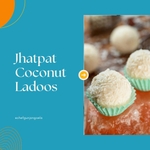 quick coconut ladoos