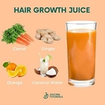 carrot and orange hair growth juice