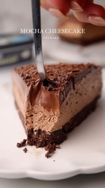 mocha cheesecake