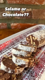 chocolate salami