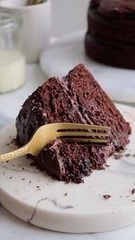 mother's day vegan chocolate cake