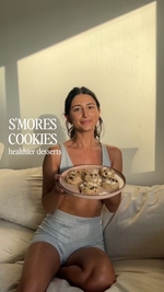 rebecca's famous s'mores cookies