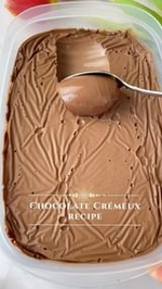 chocolate crèmeux with a secret ingredient