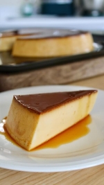 big crème caramel