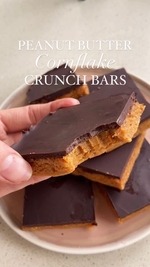 peanut butter cornflake crunch bars