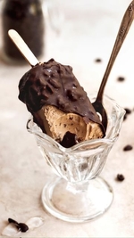 paleo & vegan coffee chip ice cream bars