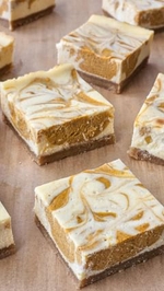 low carb pumpkin spice cheesecake slices