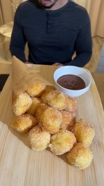 3-ingredient nutella beignets