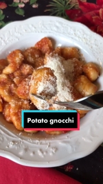 potato gnocchi with italian flair