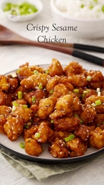 crispy sesame chicken