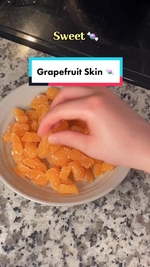 grapefruit skin candies