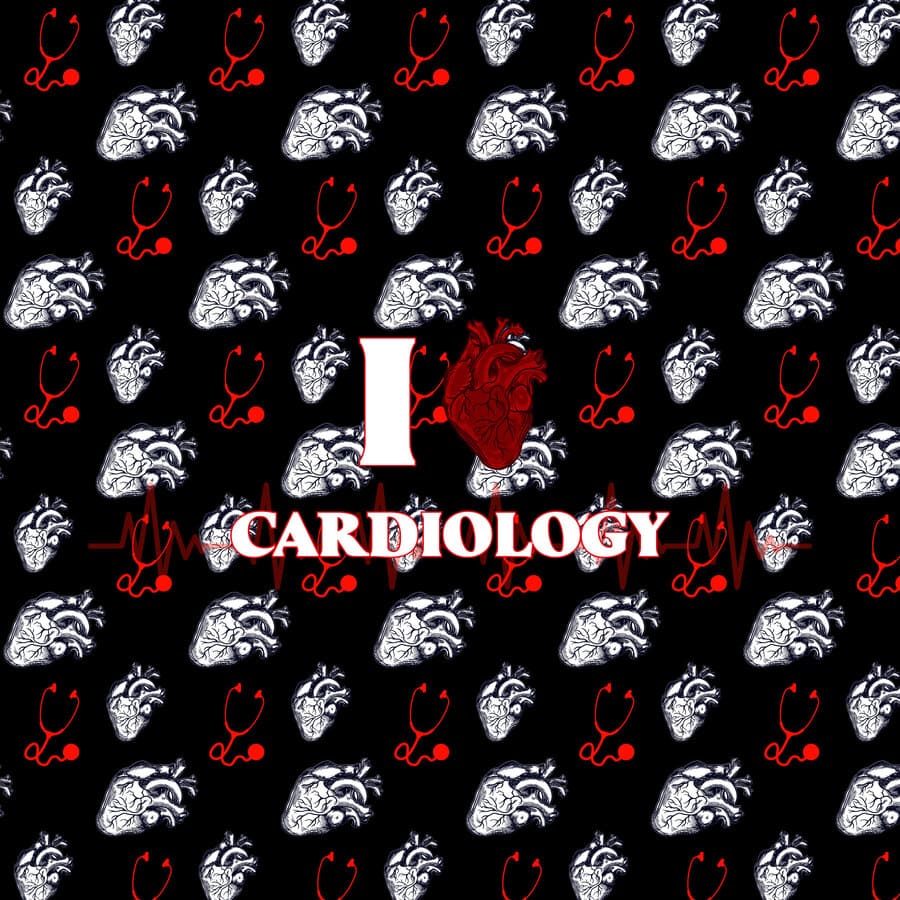 Amor, cardiología, corazón, electrocardiograma, estetoscopios, corazones