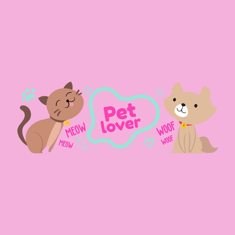 Veterinaria, gatos, comida de gato, amor, corazones, silueta de huesos de perro