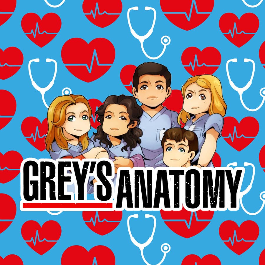 Grey Anatomy, corazones, salud, estetoscopio, amistad, Meredith Grey, Derek, Cristina.