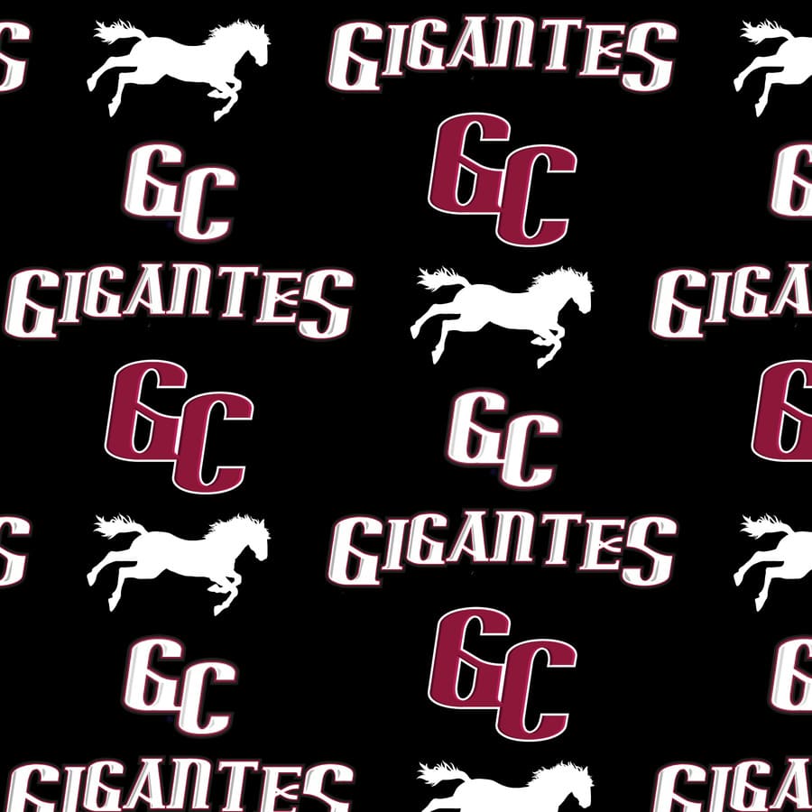 Beisbol dominicano, caballo, Gigantes, GC, estampado, logo, silueta.
