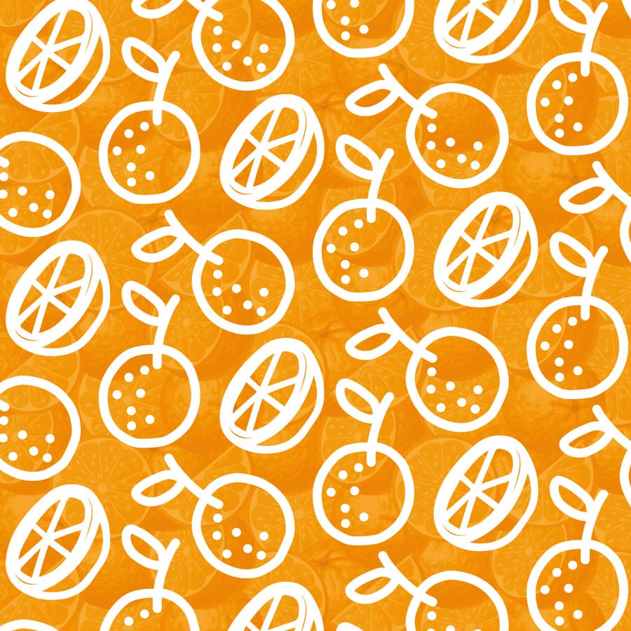 Fruta, naranja, silueta, frescura, amarilla, naranja.
