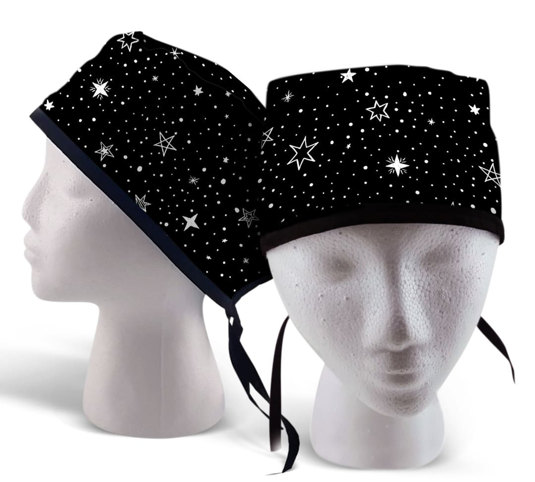 Estrellas, universo, siluetas, constelación.
