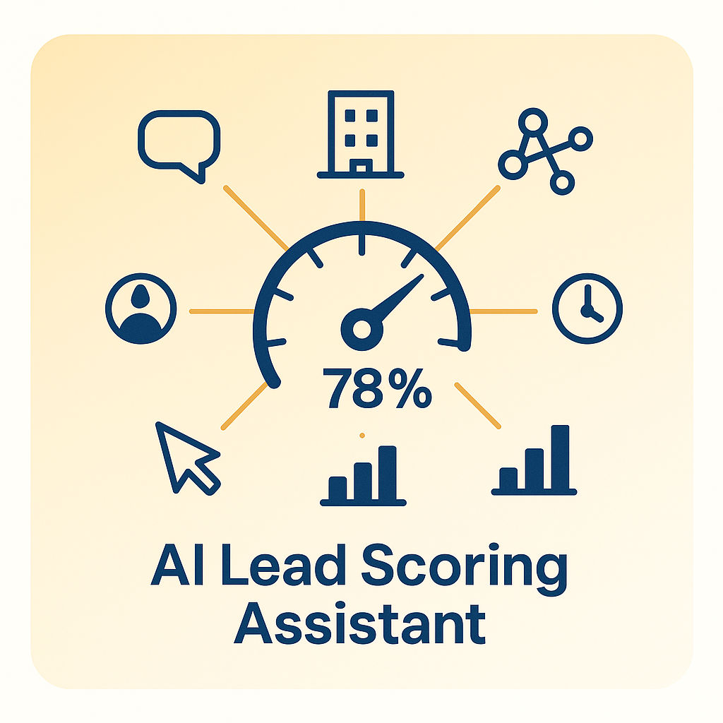 AI Lead Scoring Assistant