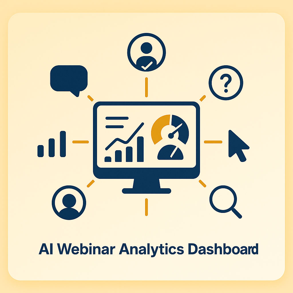 AI Webinar Analytics Dashboard