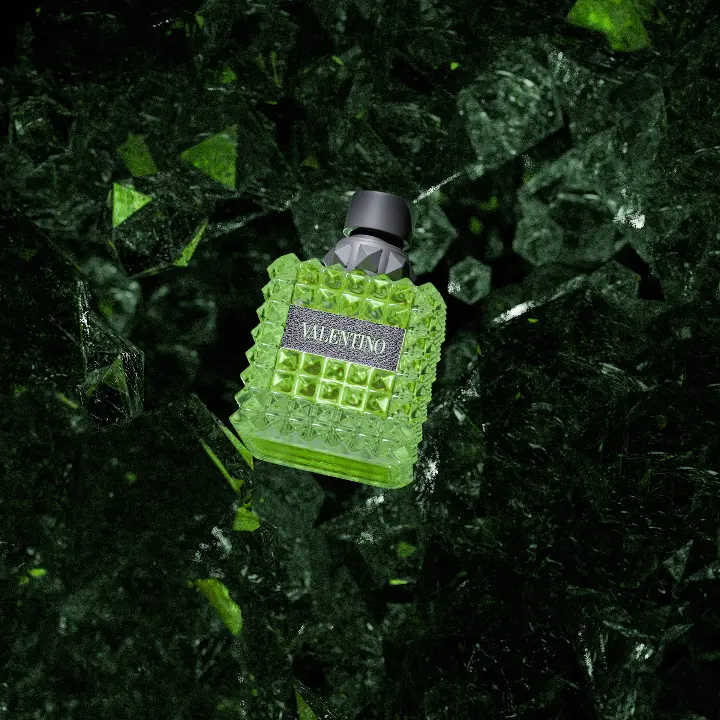 Valentino perfume product render thumbnail