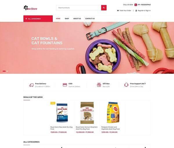 Pawstore