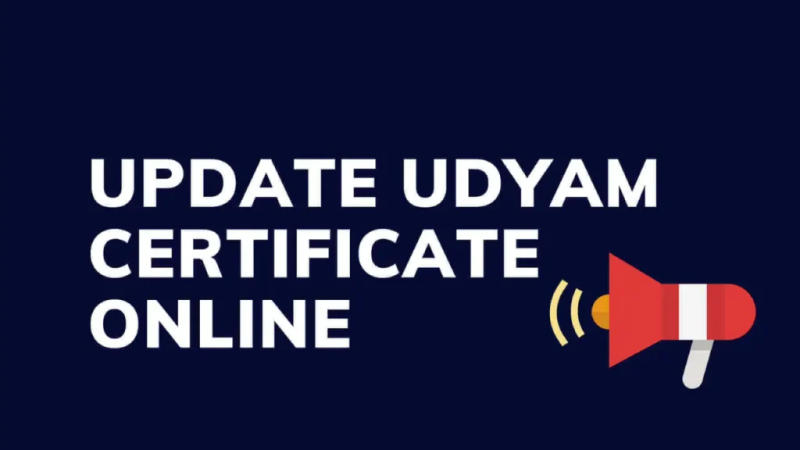 how to update udyam