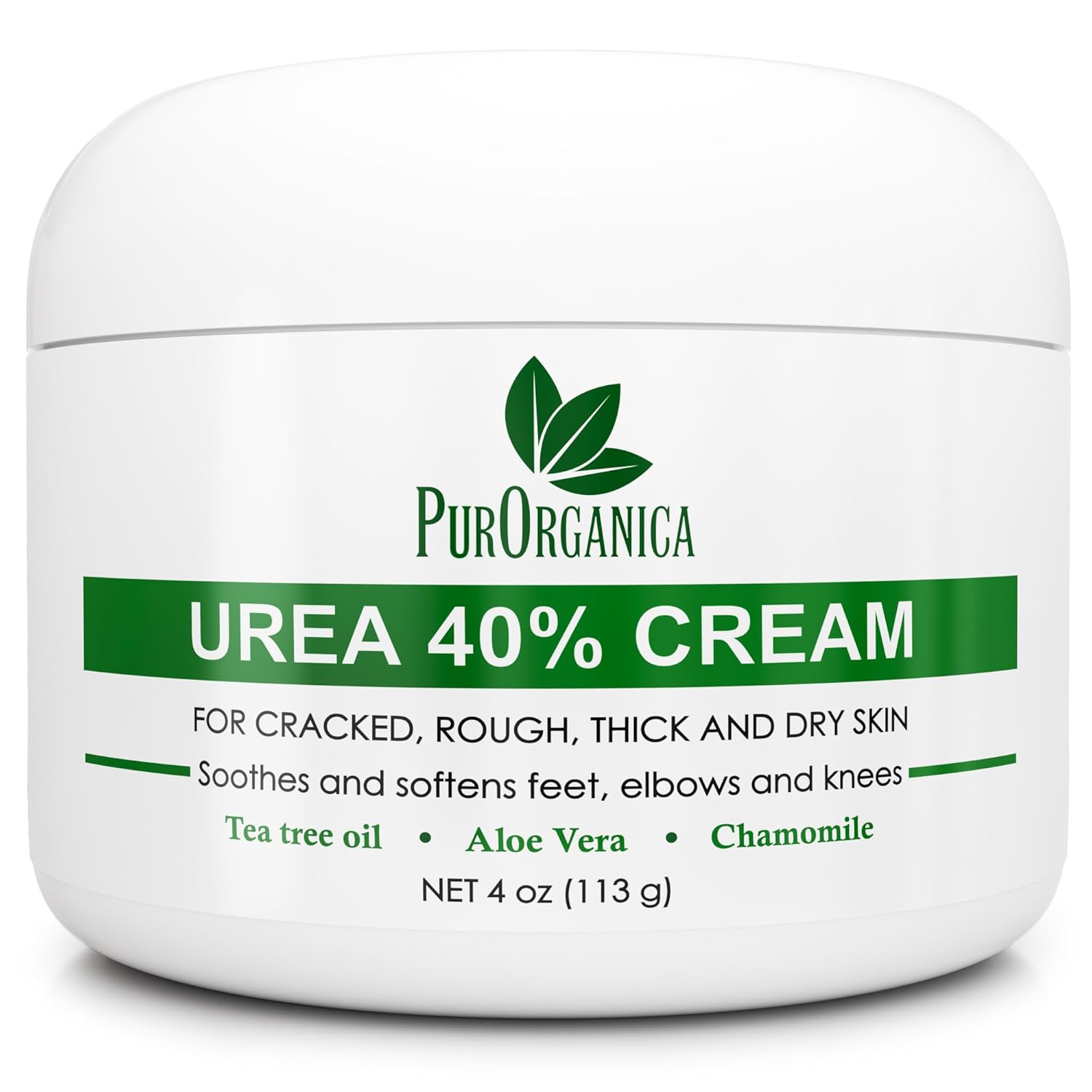 Urea 40% Foot Cream – Made in USA, Dermatologist Tested, Intensive Repair for Dry, Cracked Heels, Corns, Calluses & Rough Feet, Professional Strength Exfoliating & Moisturizing Cream image