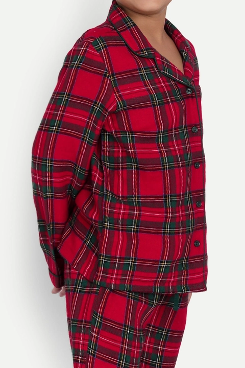 Xmas Plaid PJ Set