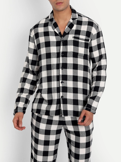 Checkers Plaid PJ Set