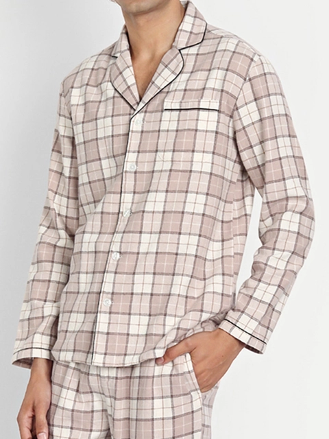 Dune Plaid PJ Set