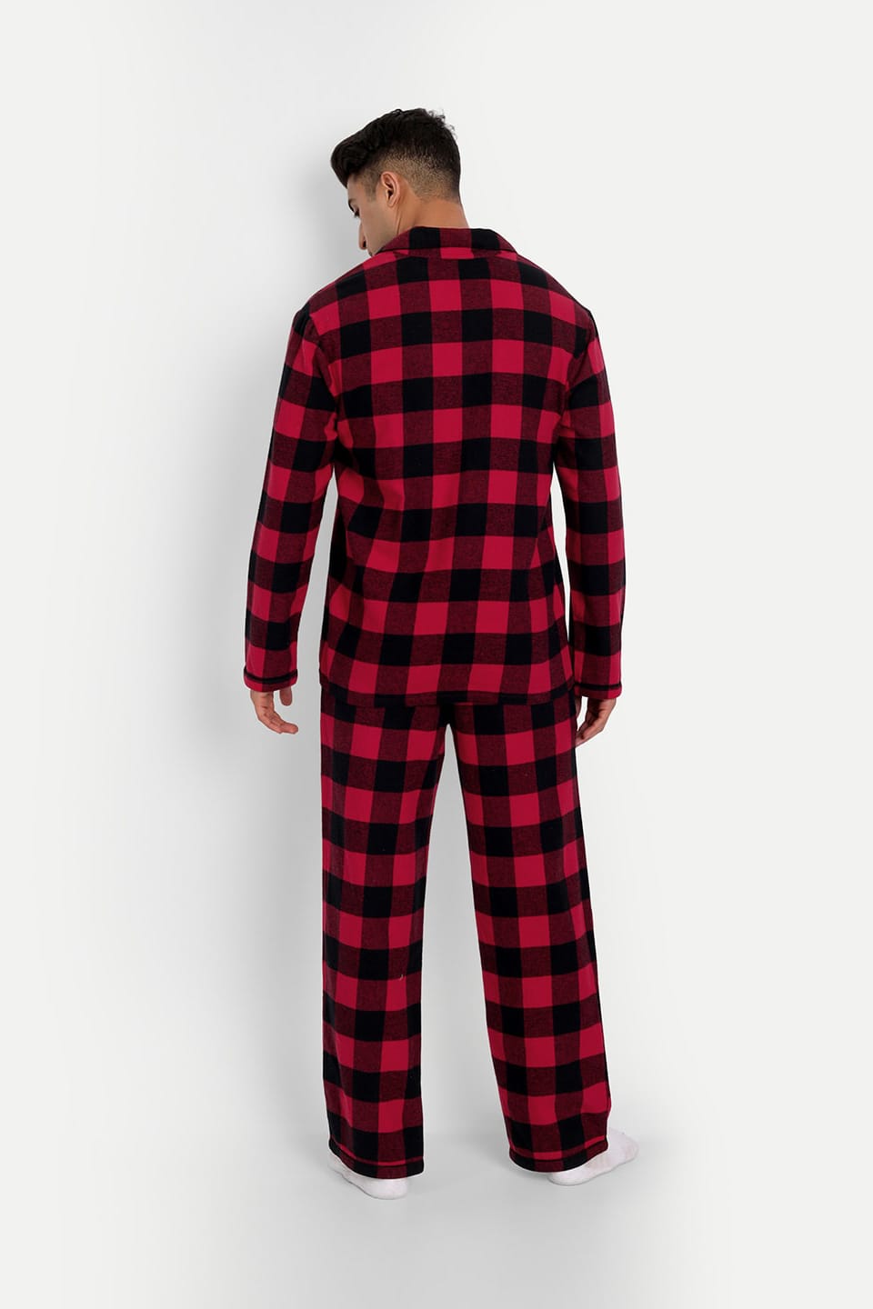 Snug Red PJ Set - Try our premium and comfortable Snug Red PJ Set,  available in various sizes for Men - Koaala