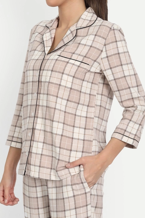 Dune Plaid PJ Set